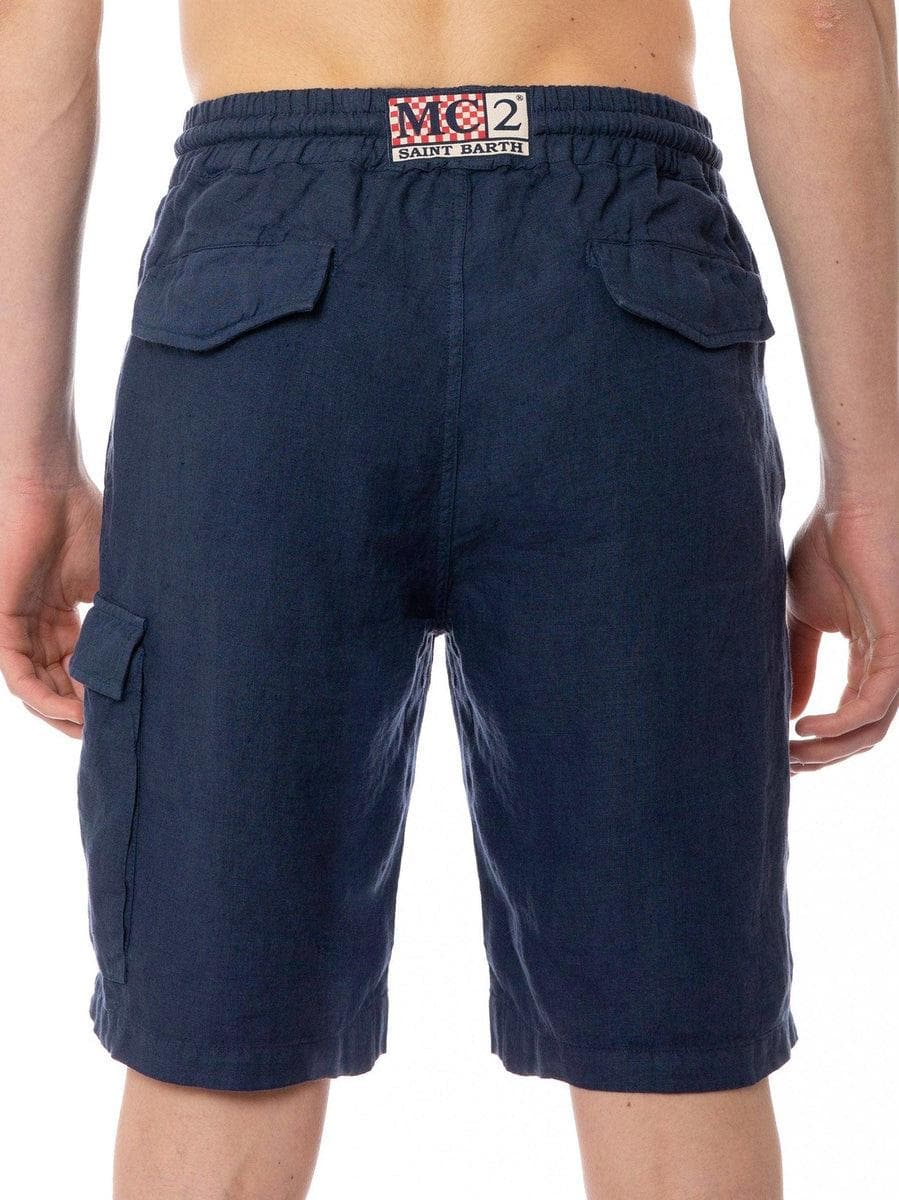 MC2 SAINT BARTH - Bermuda di lino - Vittorio Citro Boutique