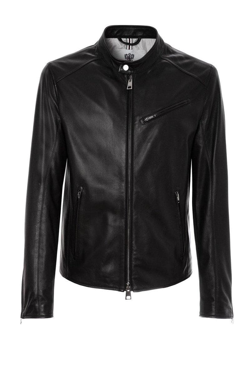 GALLOTTI - Biker in morbida nappa - Vittorio Citro Boutique