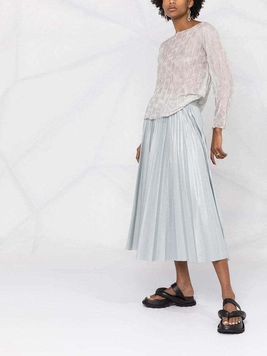 EMPORIO ARMANI - Camicetta in maglia stropicciata - Vittorio Citro Boutique