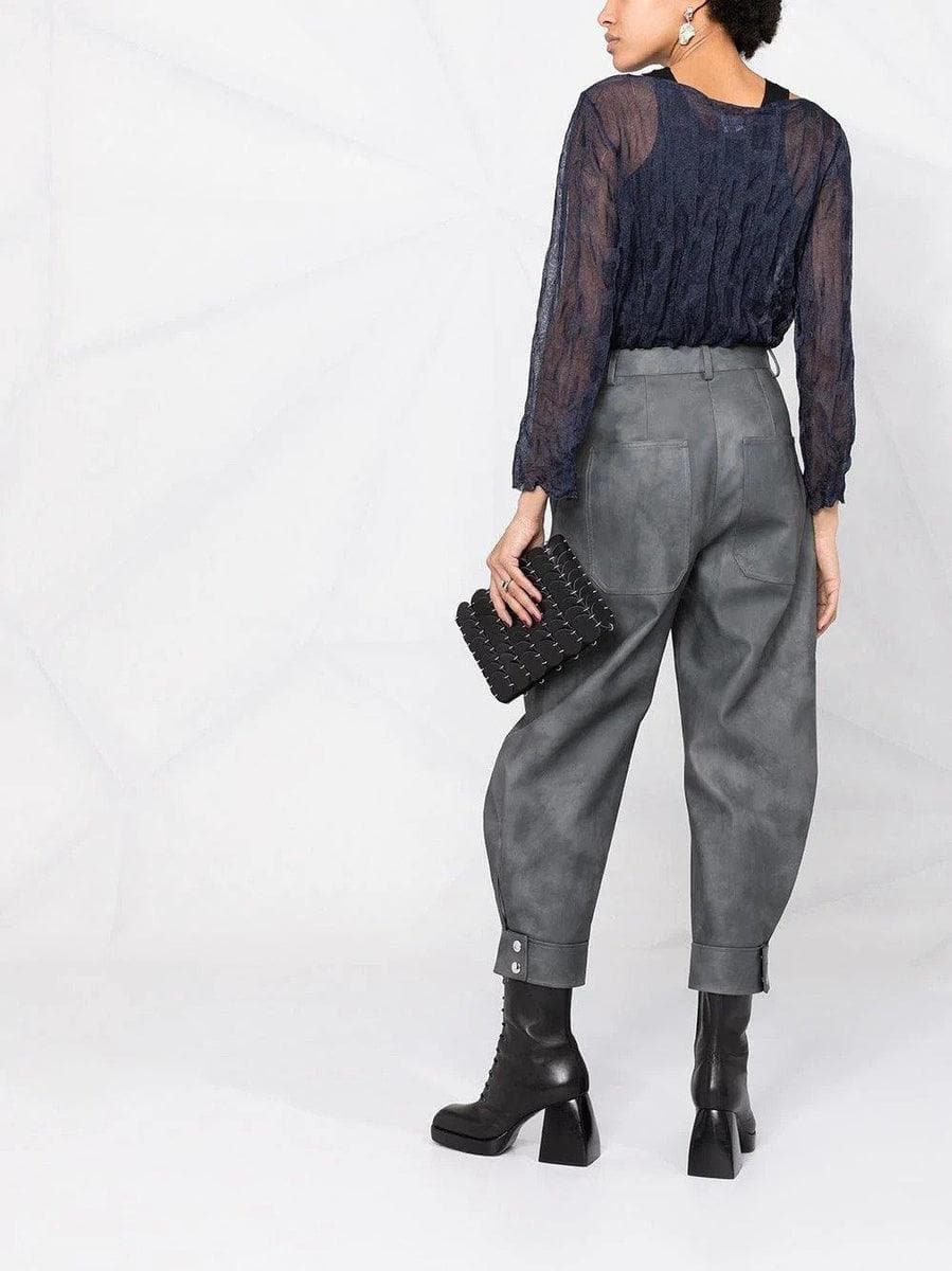 EMPORIO ARMANI - Camicetta in maglia stropicciata - Vittorio Citro Boutique