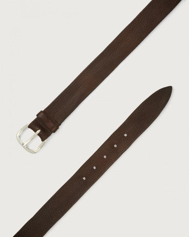 ORCIANI - Cintura grit in pelle stampata - Vittorio Citro Boutique