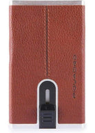 PIQUADRO - Compact wallet per banconote e carte di credito black square - Vittorio Citro Boutique