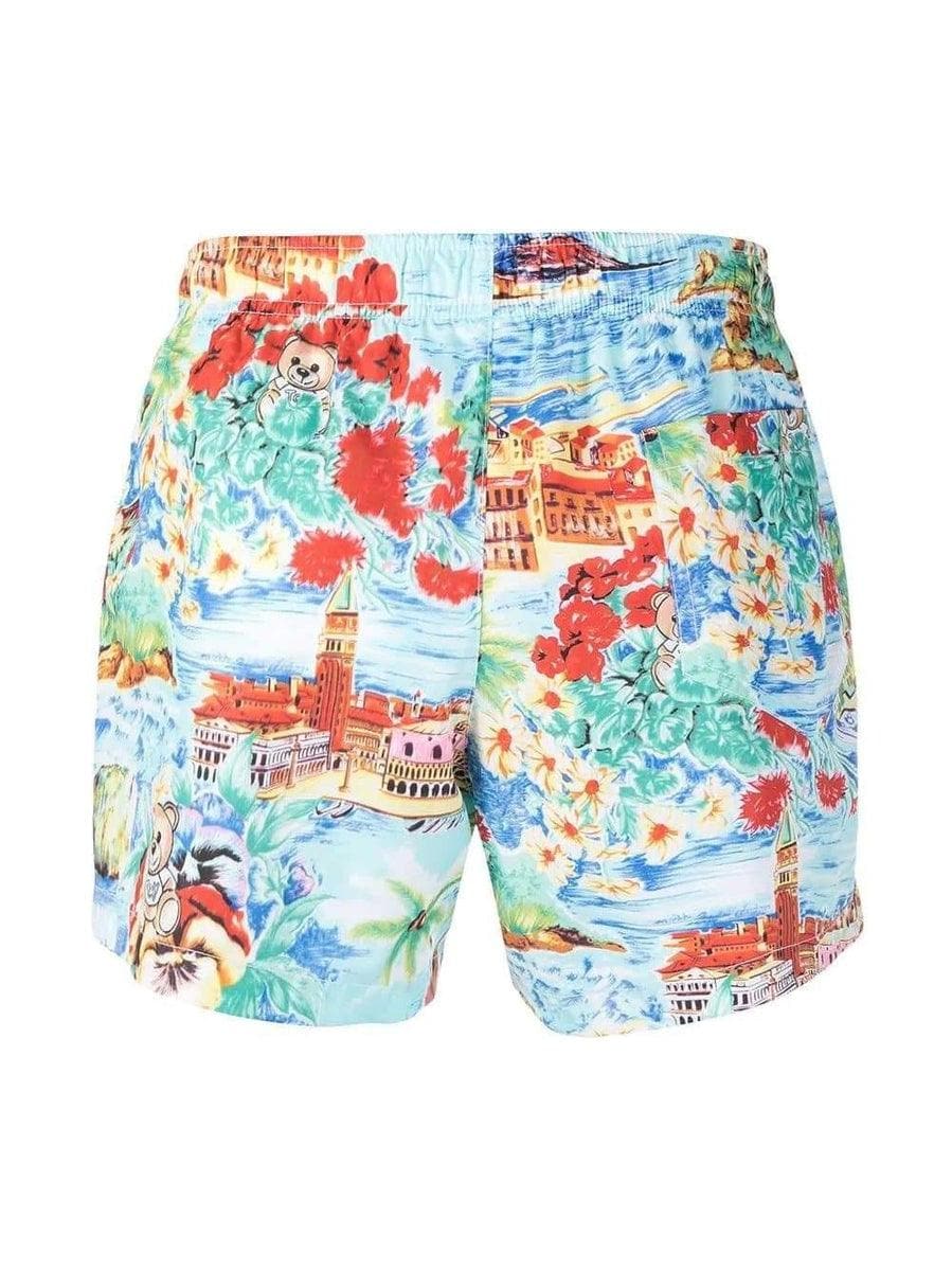MOSCHINO - Costume da bagno con stampa - Vittorio Citro Boutique