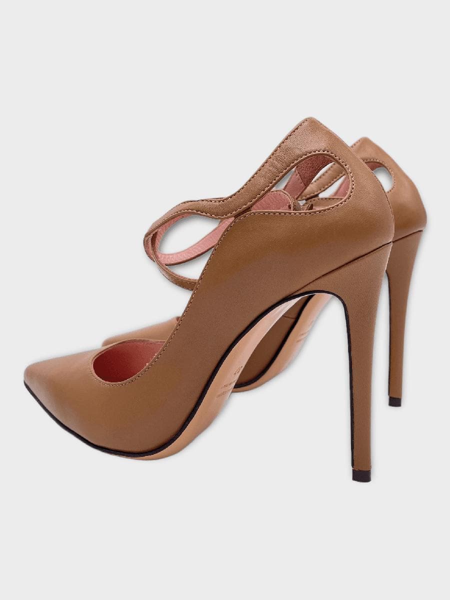 ANNA F. - Décolleté con pelle - Vittorio Citro Boutique