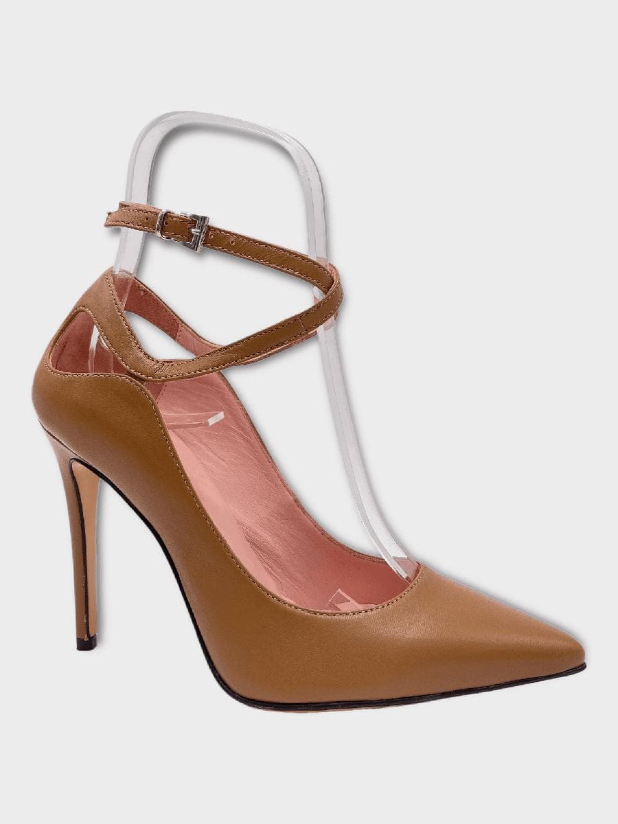 ANNA F. - Décolleté con pelle - Vittorio Citro Boutique