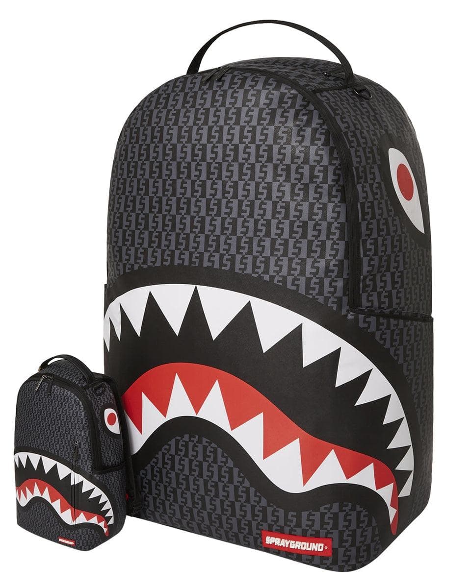 ZAINO XXXXL MONEY CHECK GREY BACKPACK GRIGIO - Vittorio Citro Boutique