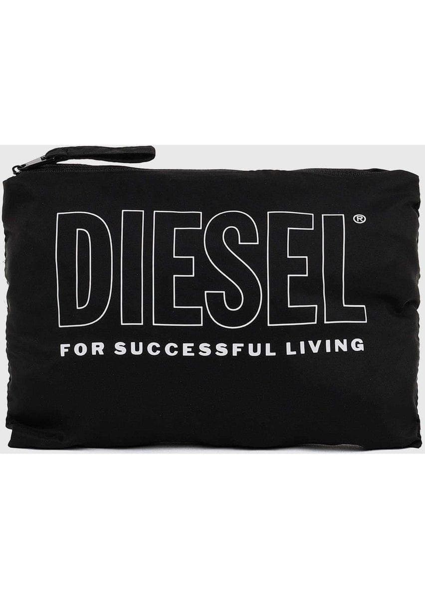 DIESEL - Giacca a vento ripiegabile con logo - Vittorio Citro Boutique