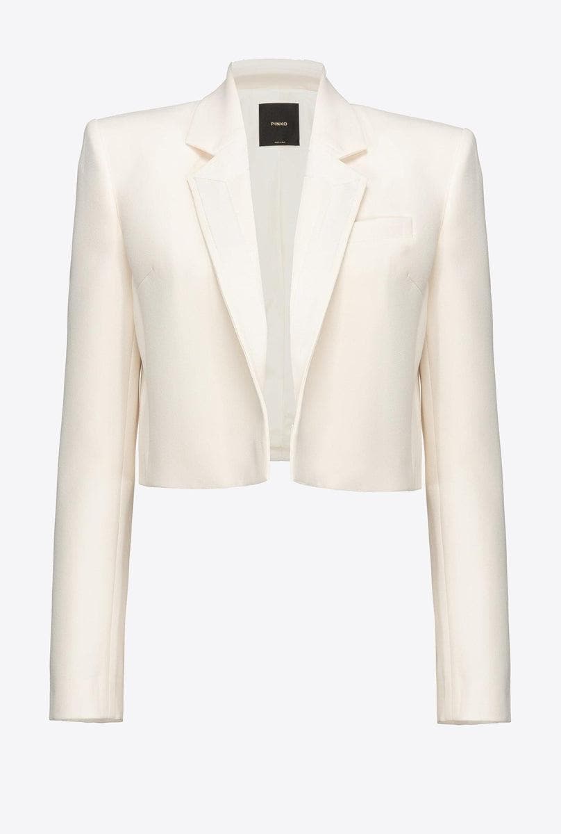 PINKO - GIACCA SPENCER IN POLY CRÊPE - Vittorio Citro Boutique