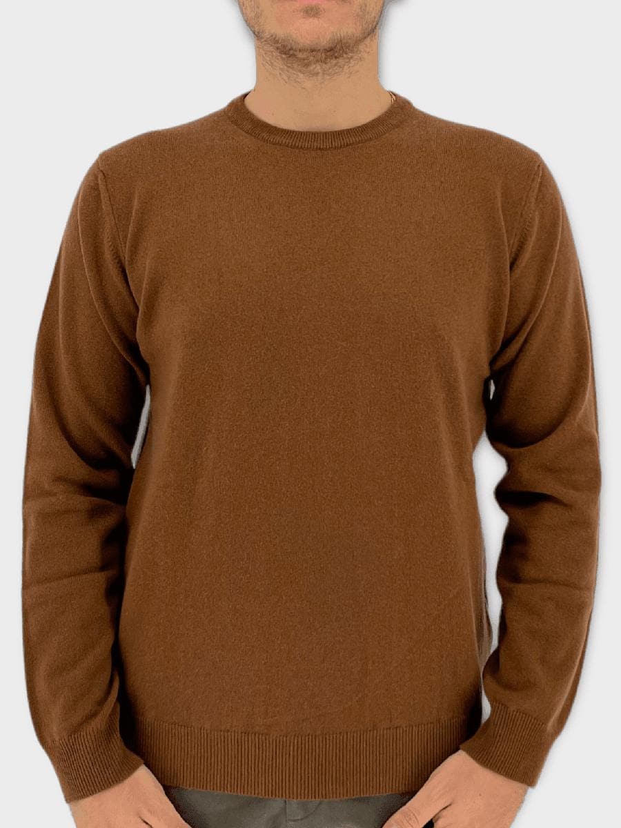 ALPHA STUDIO - GIROCOLLO BASIC IN CASHMERE - Vittorio Citro Boutique