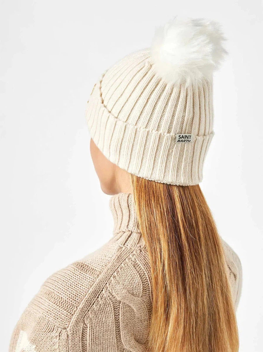 Berretto too cool con pompon - Vittorio Citro Boutique