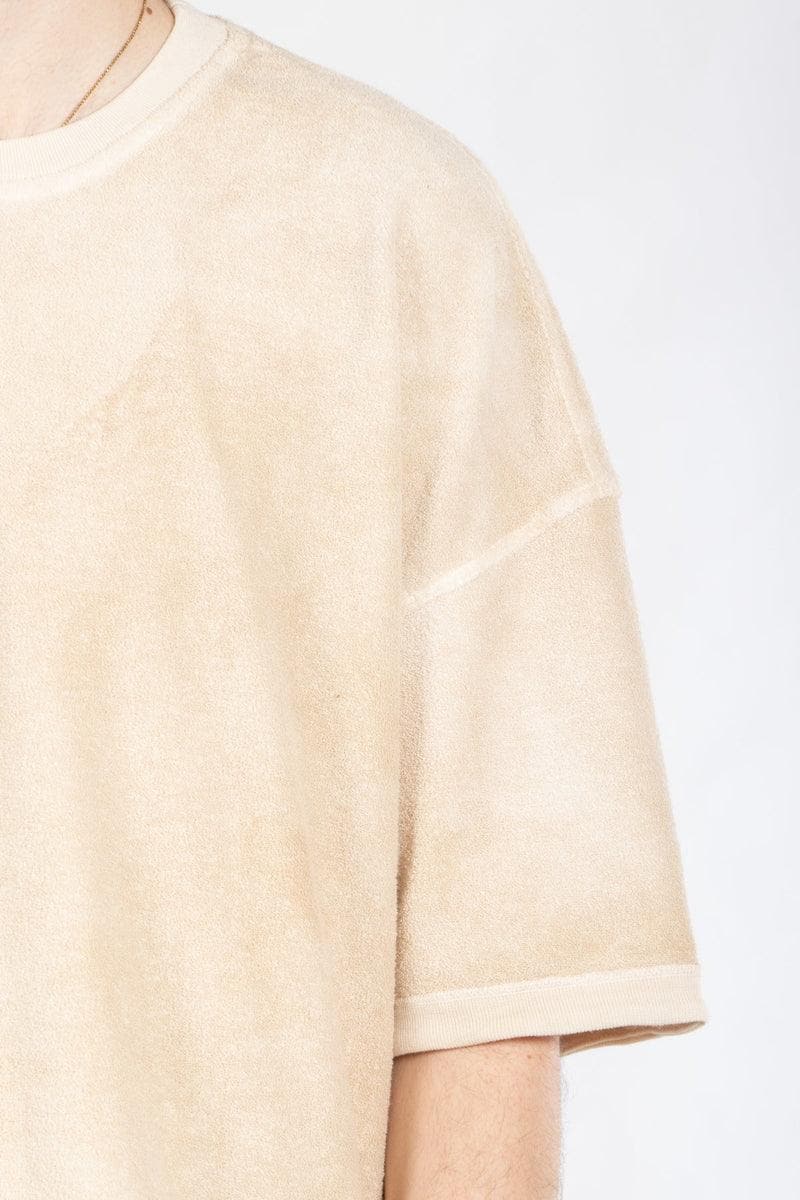 Girocollo mc spugna nuvoloso - Vittorio Citro Boutique