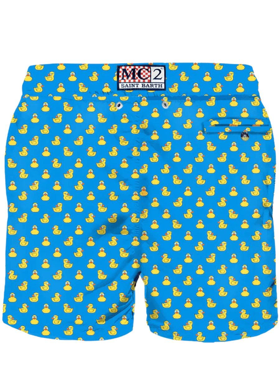 costume da bagno con stampa paperelle - Vittorio Citro Boutique