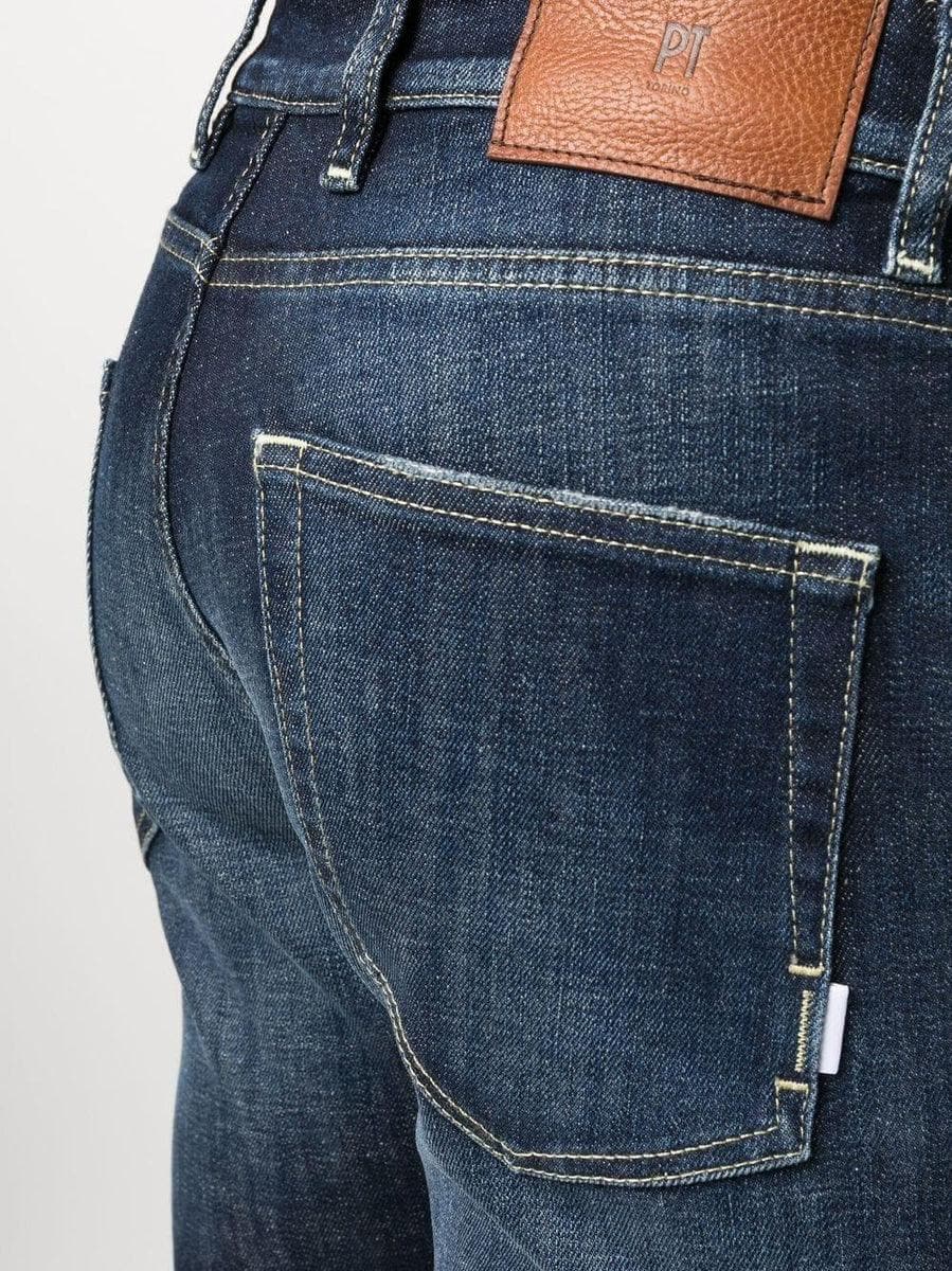 PT TORINO - Jeans affusolati dal taglio slim - Vittorio Citro Boutique