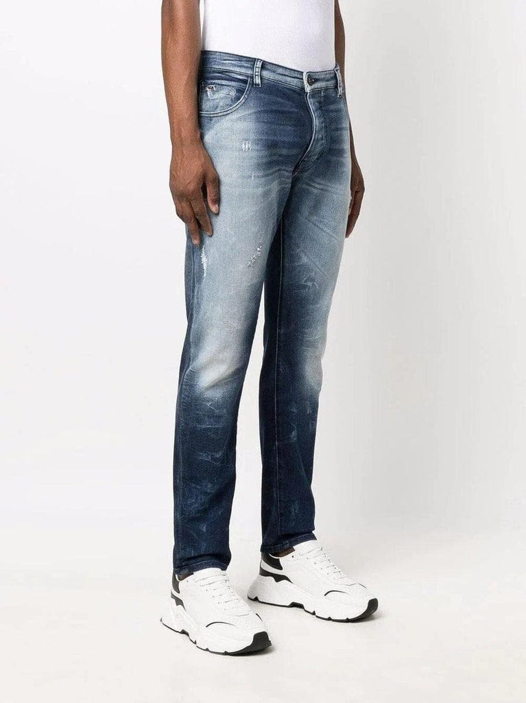 EMPORIO ARMANI - Jeans con effetto candeggiato - Vittorio Citro Boutique