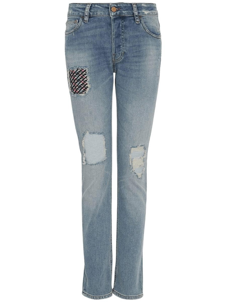 Jeans j60 straight-slim comfort con rotture - Vittorio Citro Boutique