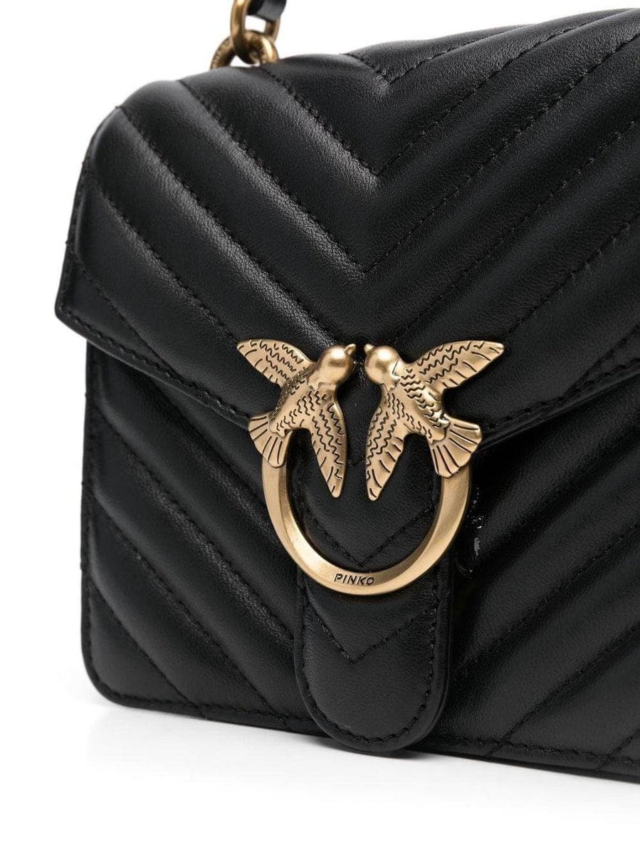 PINKO - Love mini top handle chevron cl. - Vittorio Citro Boutique