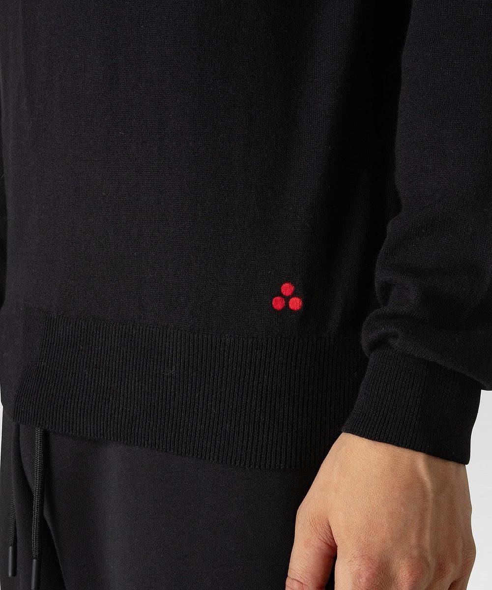 Maglia a collo alto in tricot cotone e lana - Vittorio Citro Boutique
