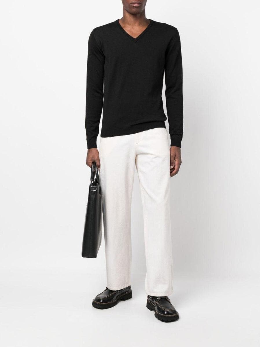 ROBERTO COLLINA - Maglione con scollo a V - Vittorio Citro Boutique