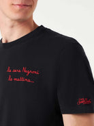 t-shirt con La sera Negroni, la mattina...-T-shirt-Mc2 Saint Barth-Vittorio Citro Boutique