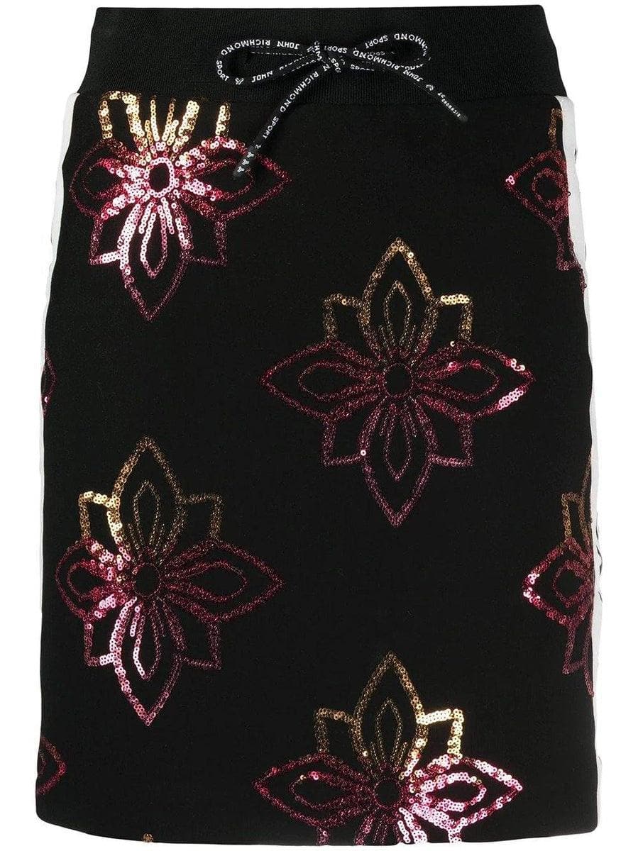 JOHN RICHMOND - Minigonna con logo - Vittorio Citro Boutique