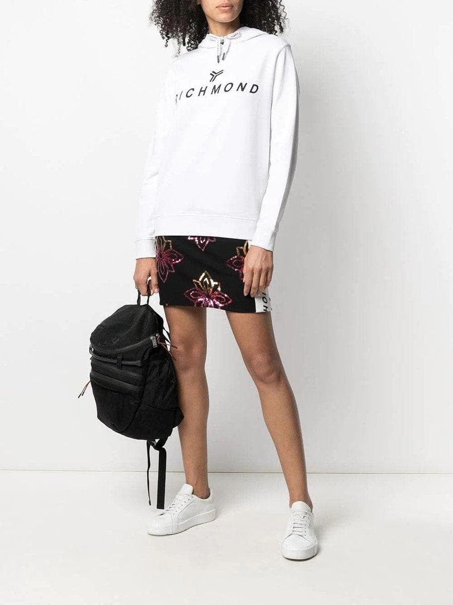 JOHN RICHMOND - Minigonna con logo - Vittorio Citro Boutique