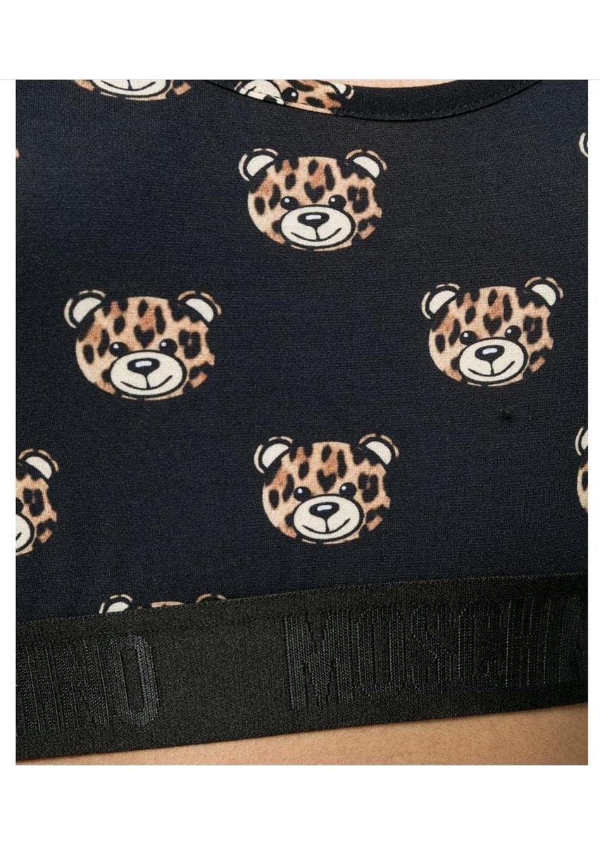 Moschino top corto teddy bear S