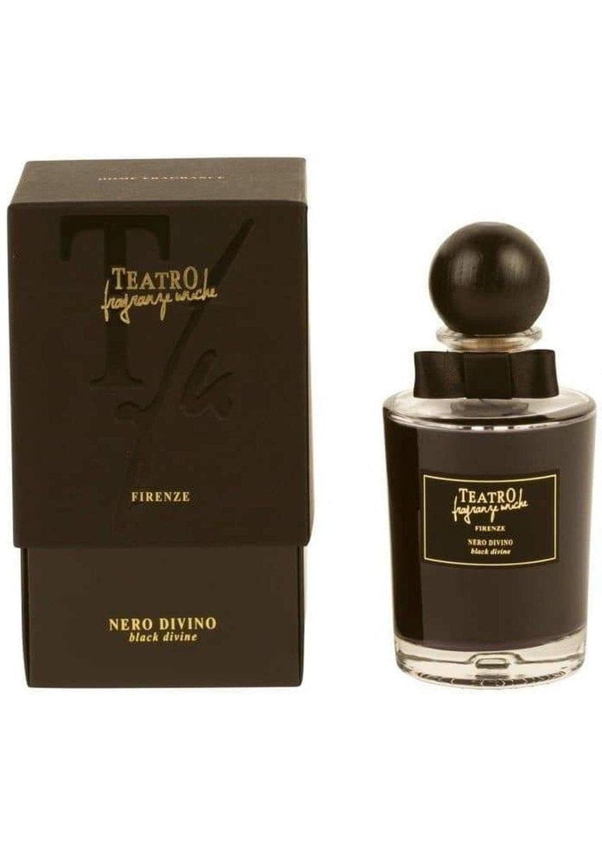 TEATRO FRAGRANZE UNICHE - Nero divino - ml. 250 con bastoncini - Vittorio Citro Boutique