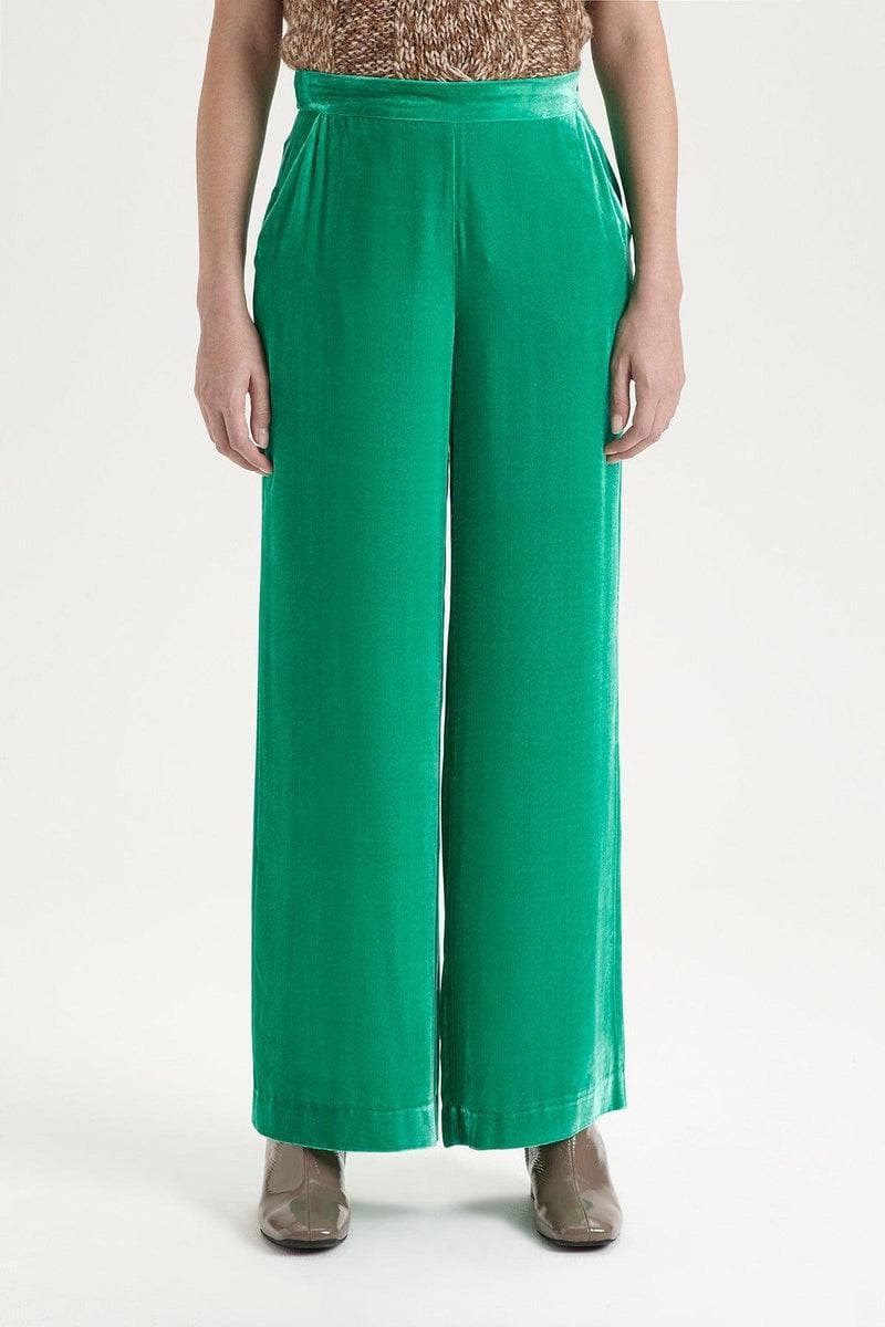 MALIPARMI - PANTALONE FLUID VELVET - Vittorio Citro Boutique