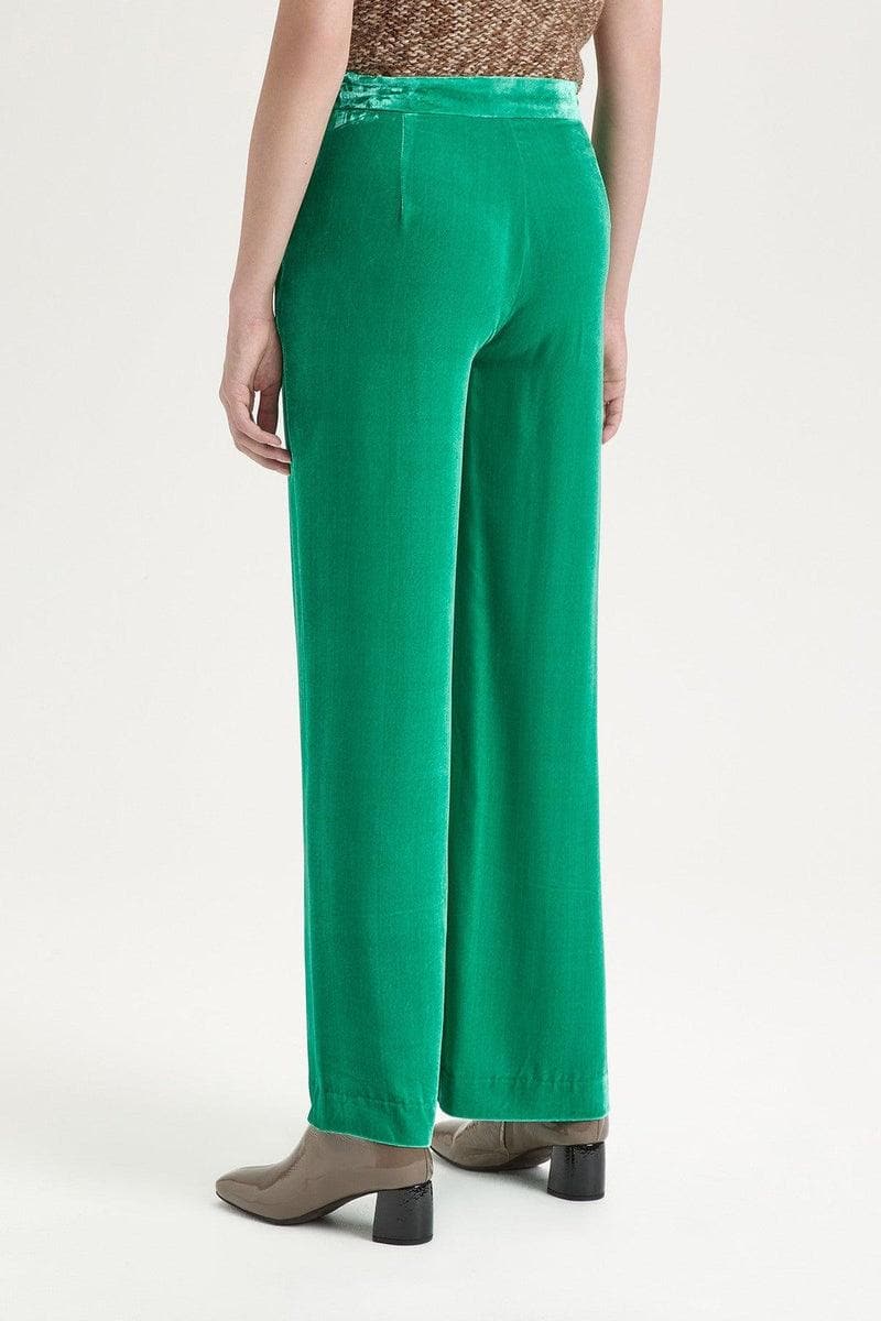 MALIPARMI - PANTALONE FLUID VELVET - Vittorio Citro Boutique