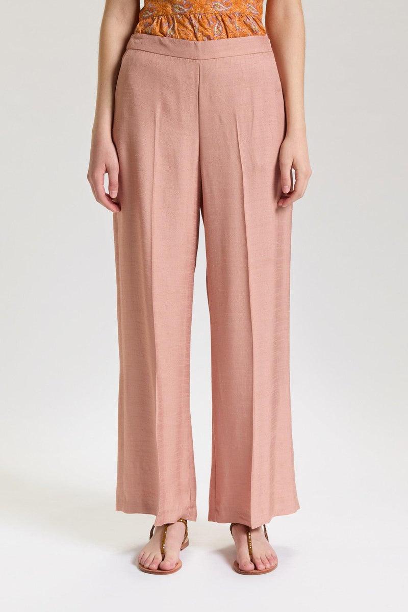 MALIPARMI - PANTALONE FLUID WAVY YARN - Vittorio Citro Boutique