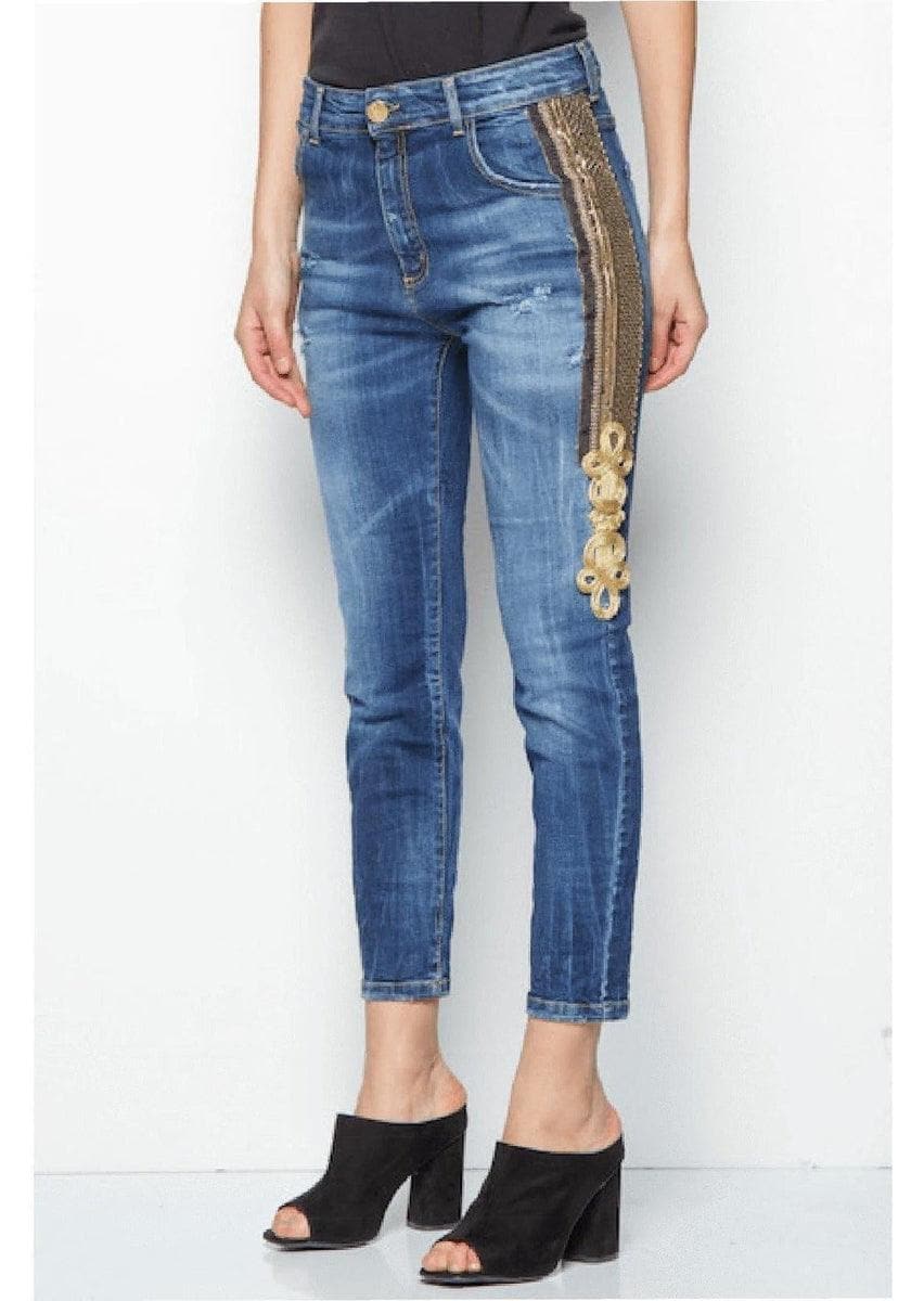 REVISE BLUE VIBES - Pantalone jeans - Vittorio Citro Boutique