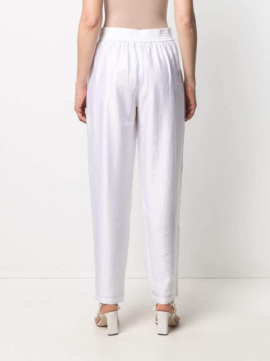 EMPORIO ARMANI - Pantaloni della tuta con dettaglio di volant - Vittorio Citro Boutique