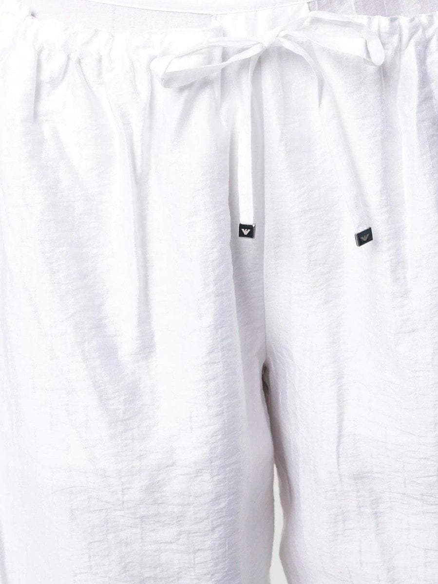 EMPORIO ARMANI - Pantaloni della tuta con dettaglio di volant - Vittorio Citro Boutique