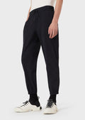 EMPORIO ARMANI - Pantaloni della tuta semplici da viaggio Essentials - Vittorio Citro Boutique