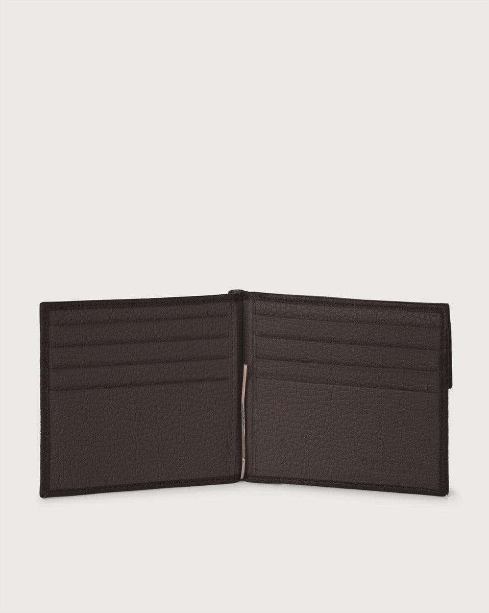 ORCIANI - Portafoglio bi-fold con placca logo - Vittorio Citro Boutique