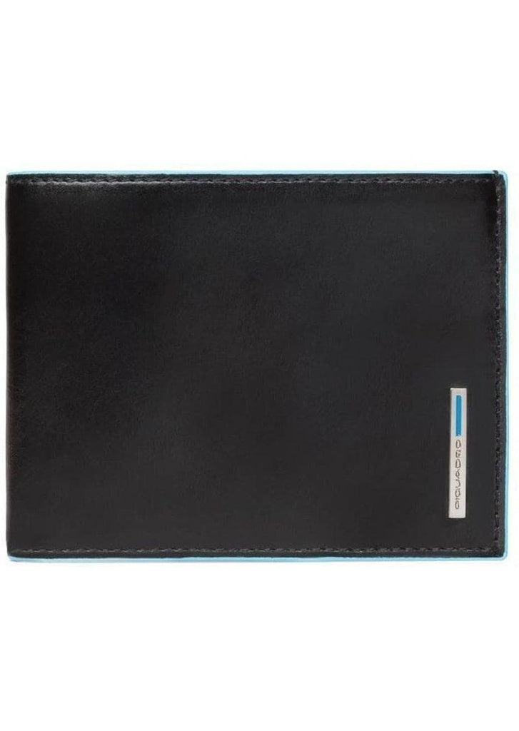 PIQUADRO - Portafoglio uomo con 12 porta carte di creditorosso blue square - Vittorio Citro Boutique