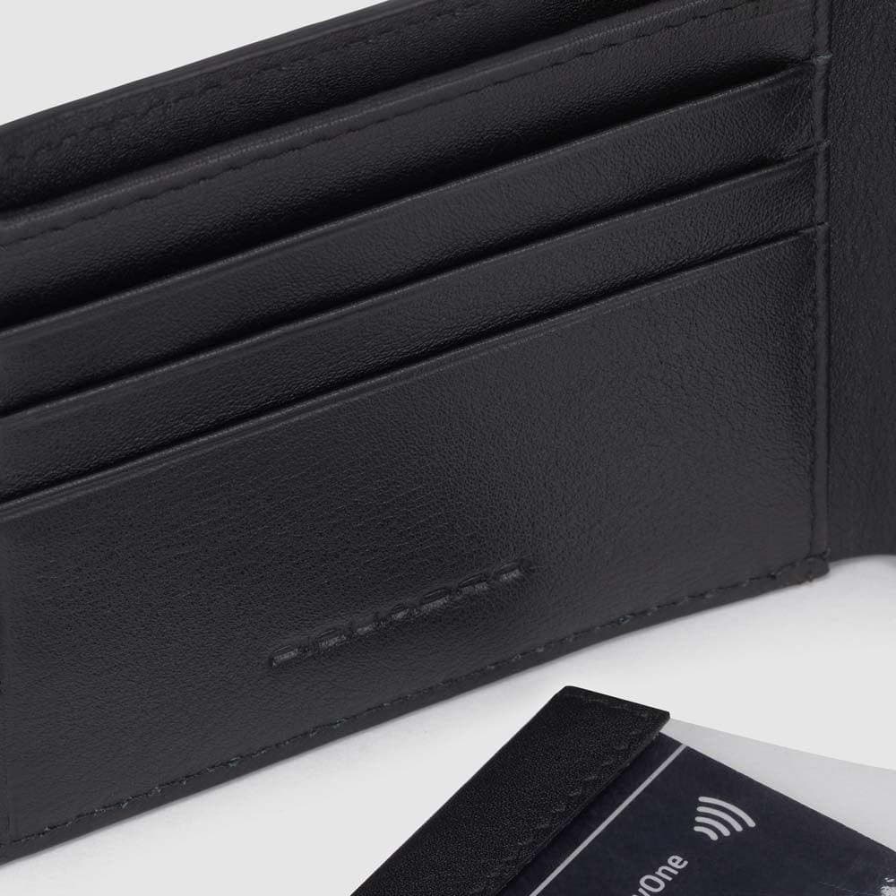 PIQUADRO - Portafoglio uomo con porta documenti rimovibile Charlie - Vittorio Citro Boutique