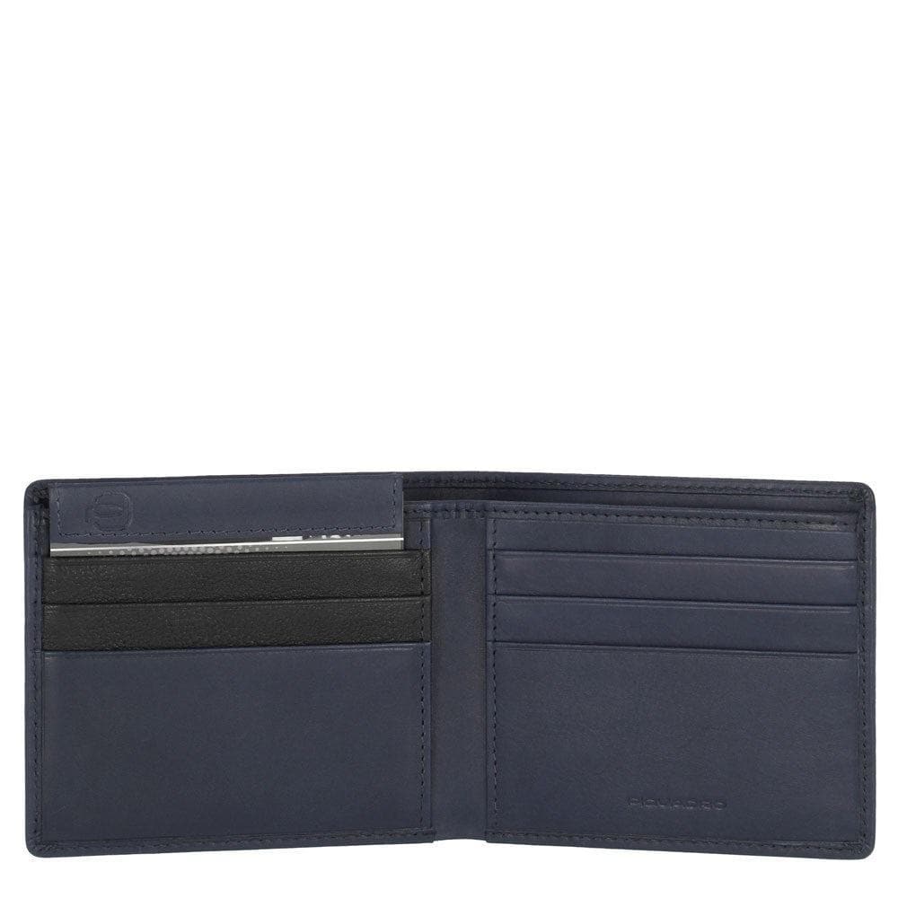 PIQUADRO - Portafoglio uomo con porta documenti rimovibile Steven - Vittorio Citro Boutique