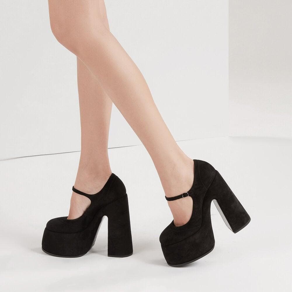 Pumps plateau con fibbia - Vittorio Citro Boutique