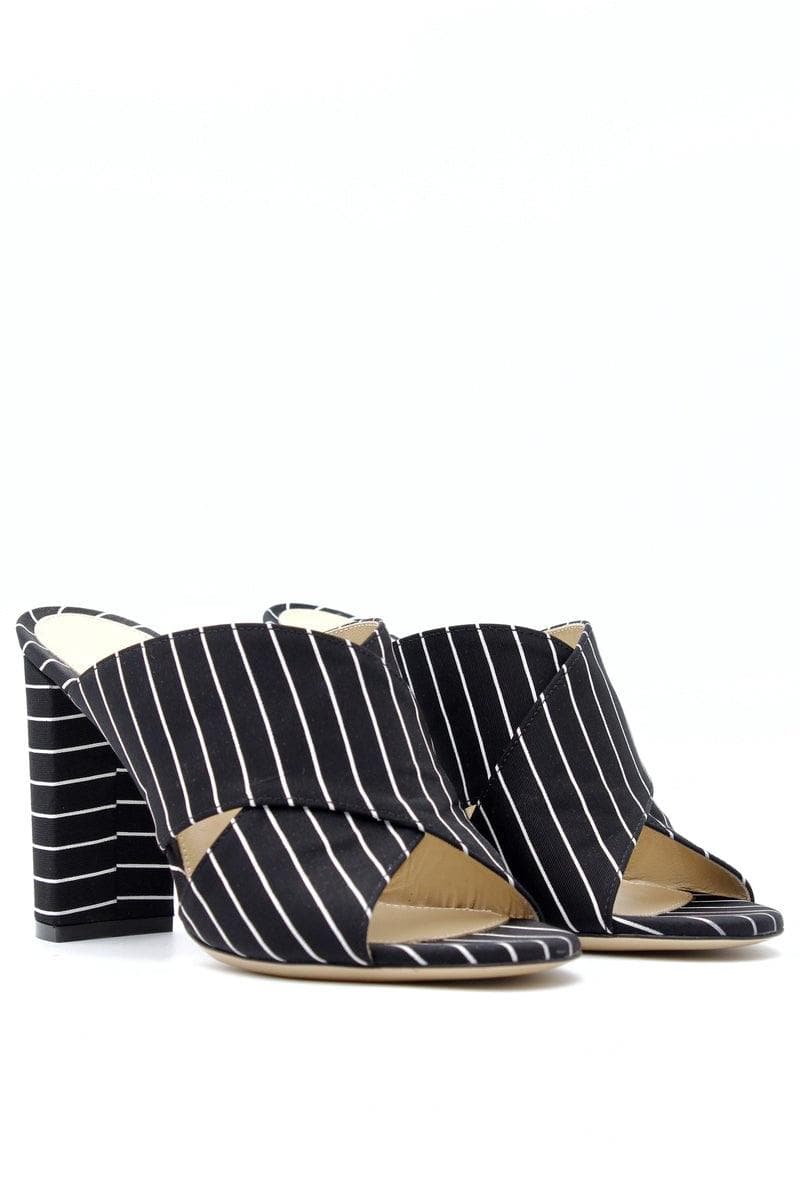 DEI MILLE - Sabot tropea nero - Vittorio Citro Boutique