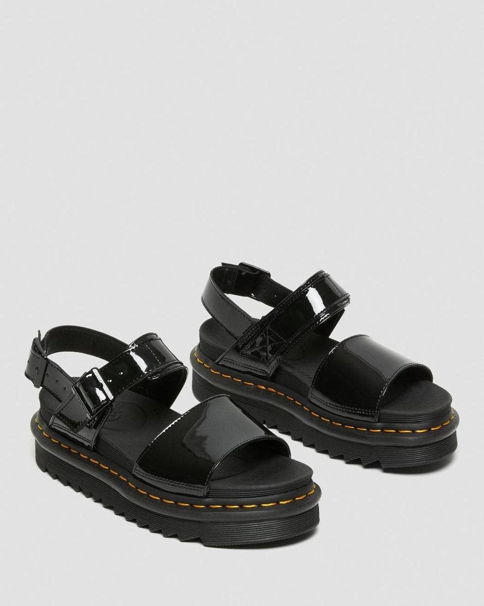 DR. MARTENS - SANDALI IN VERNICE VOSS - Vittorio Citro Boutique