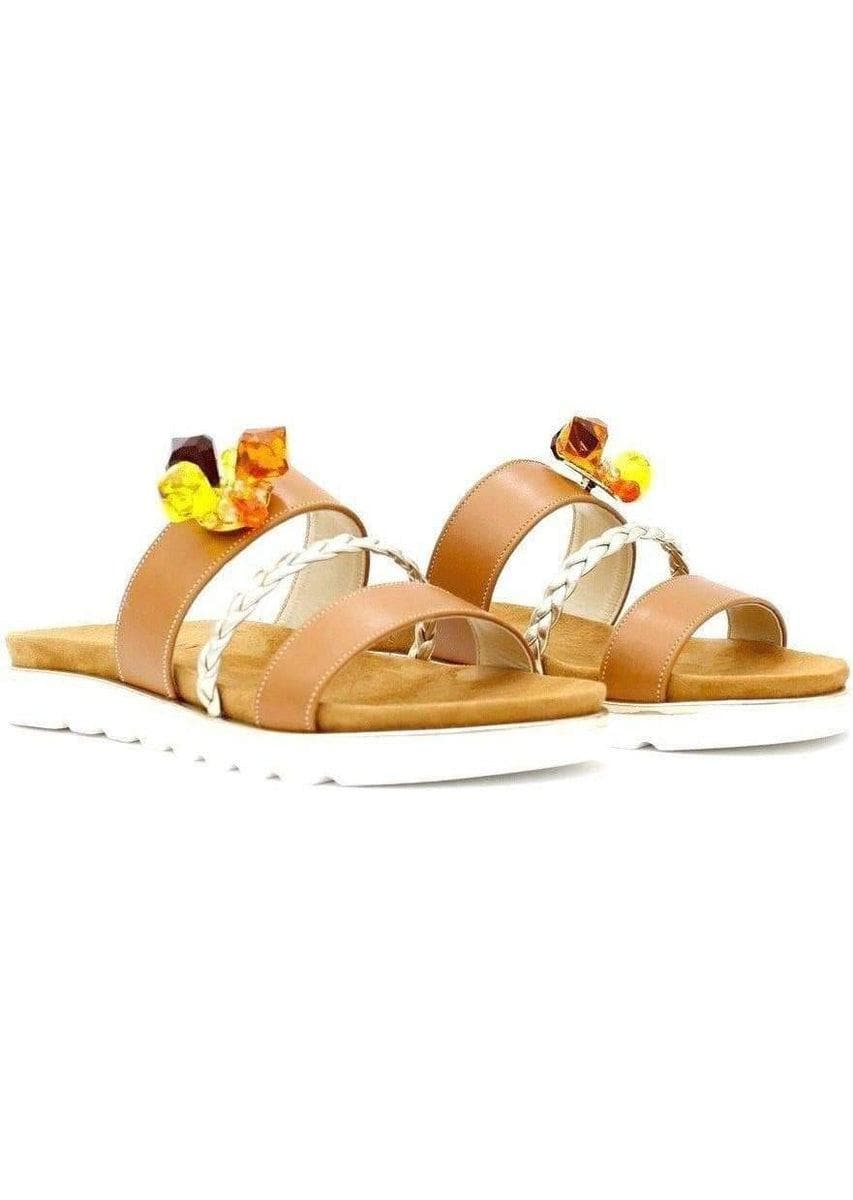 LAVORAZIONE ARTIGIANALE - Sandalo ottavia - Vittorio Citro Boutique