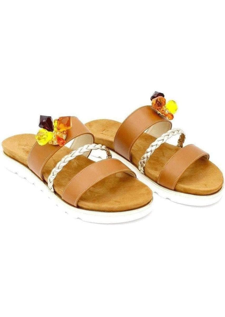 LAVORAZIONE ARTIGIANALE - Sandalo ottavia - Vittorio Citro Boutique