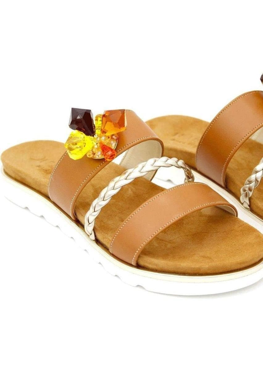 LAVORAZIONE ARTIGIANALE - Sandalo ottavia - Vittorio Citro Boutique