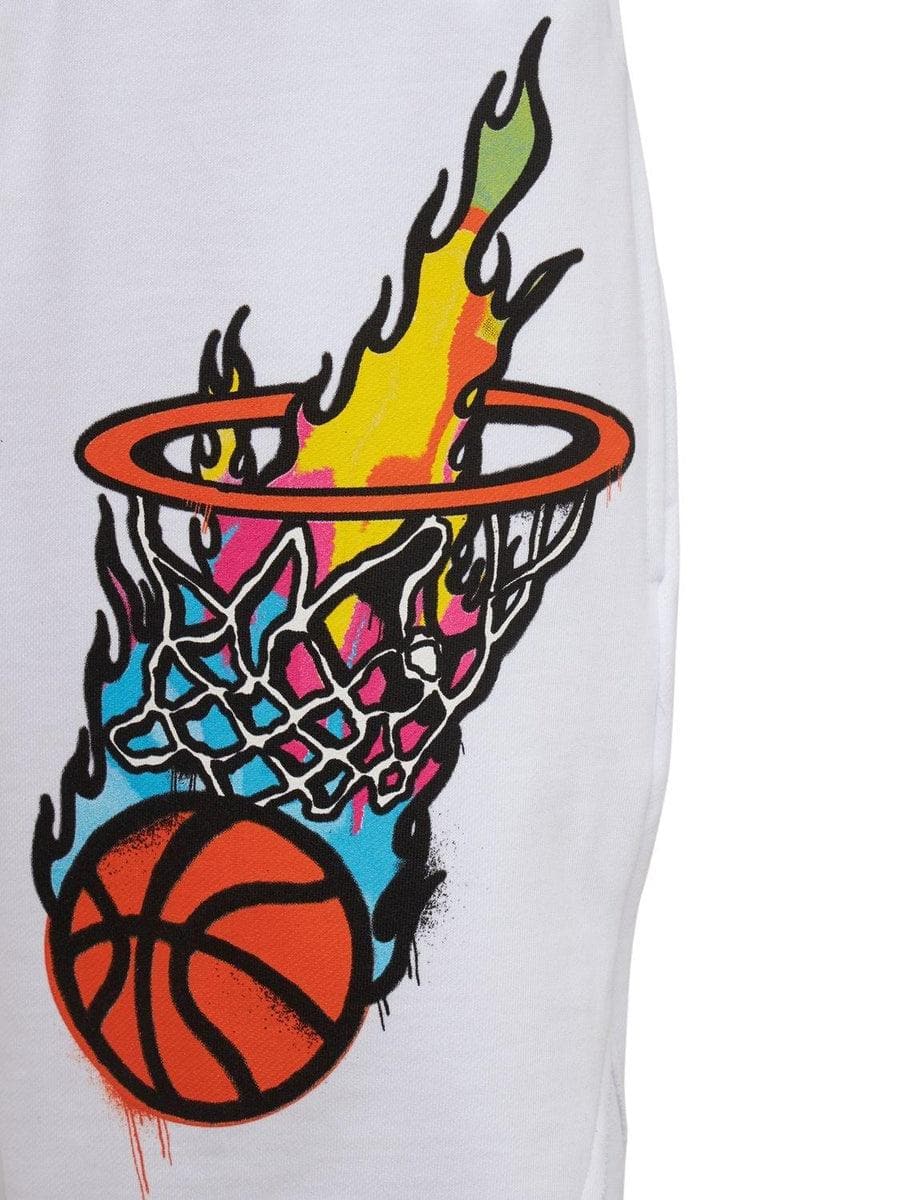 DISCLAIMER - Shorts jump high in cotone con stampa - Vittorio Citro Boutique