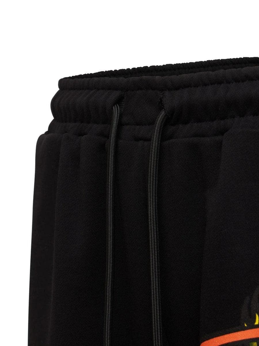 DISCLAIMER - Shorts jump high in cotone con stampa - Vittorio Citro Boutique