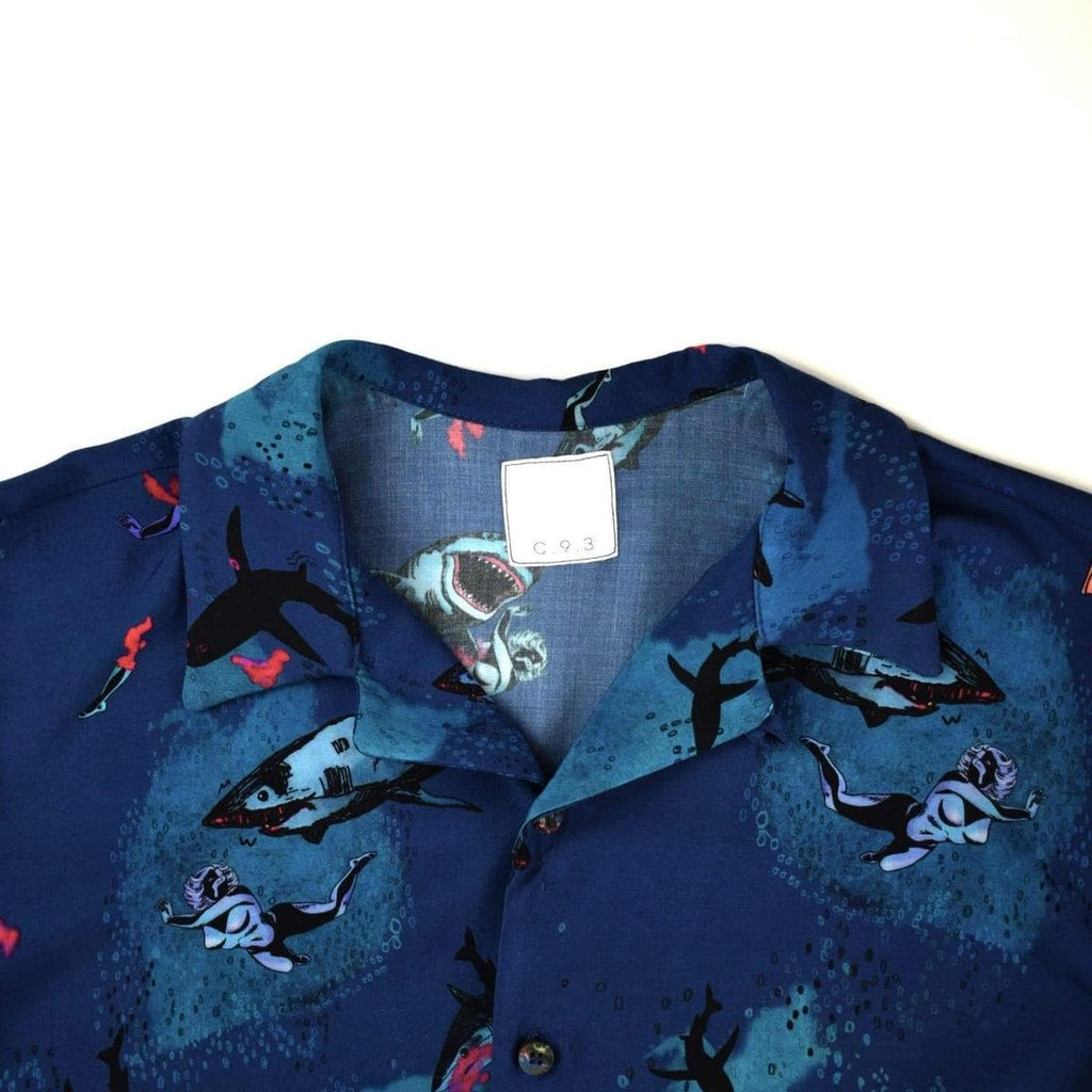 C.9.3 - Shortsleeve shark shirt - Vittorio Citro Boutique