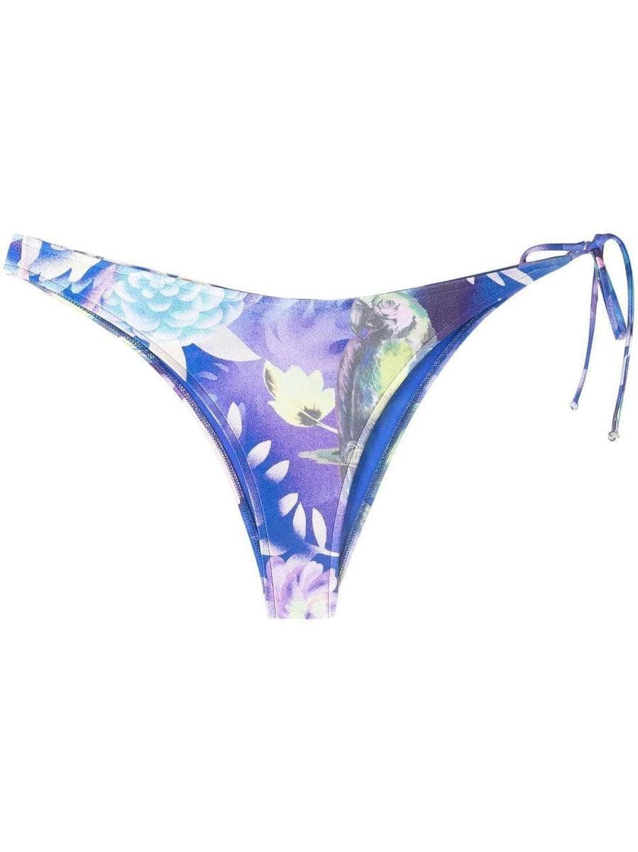 MOSCHINO - Slip bikini con stampa tropicale - Vittorio Citro Boutique