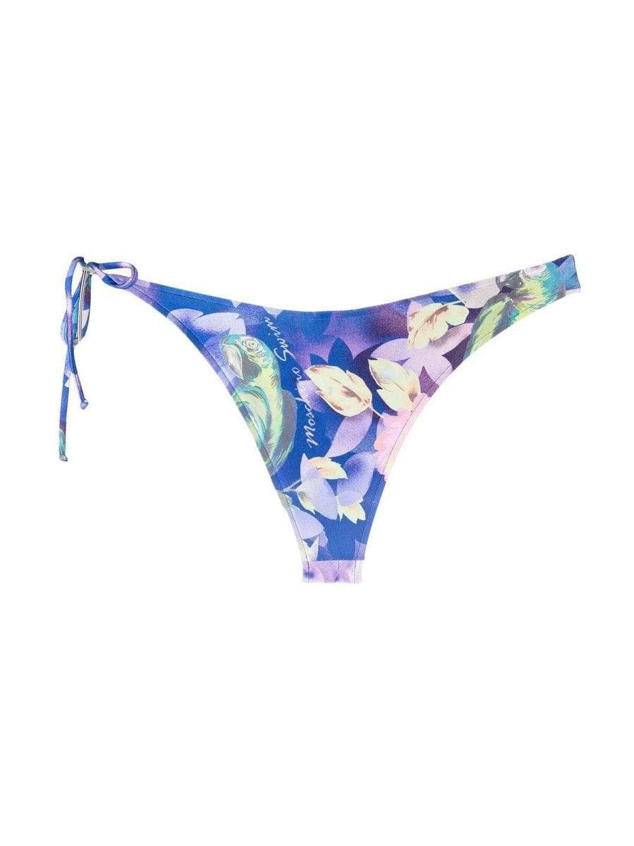 MOSCHINO - Slip bikini con stampa tropicale - Vittorio Citro Boutique