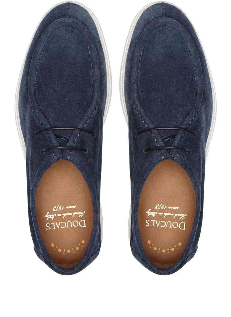 DOUCAL'S - Stringate in suede - Vittorio Citro Boutique